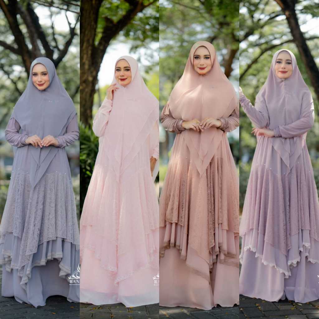 Aqila set gamis syar'i by ranee brugman
