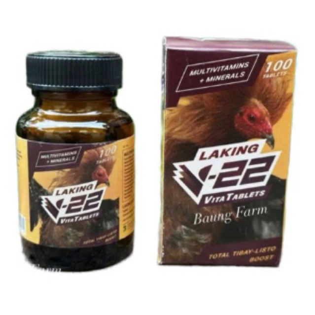 V22 tablet multivitami & mineral LAKING original