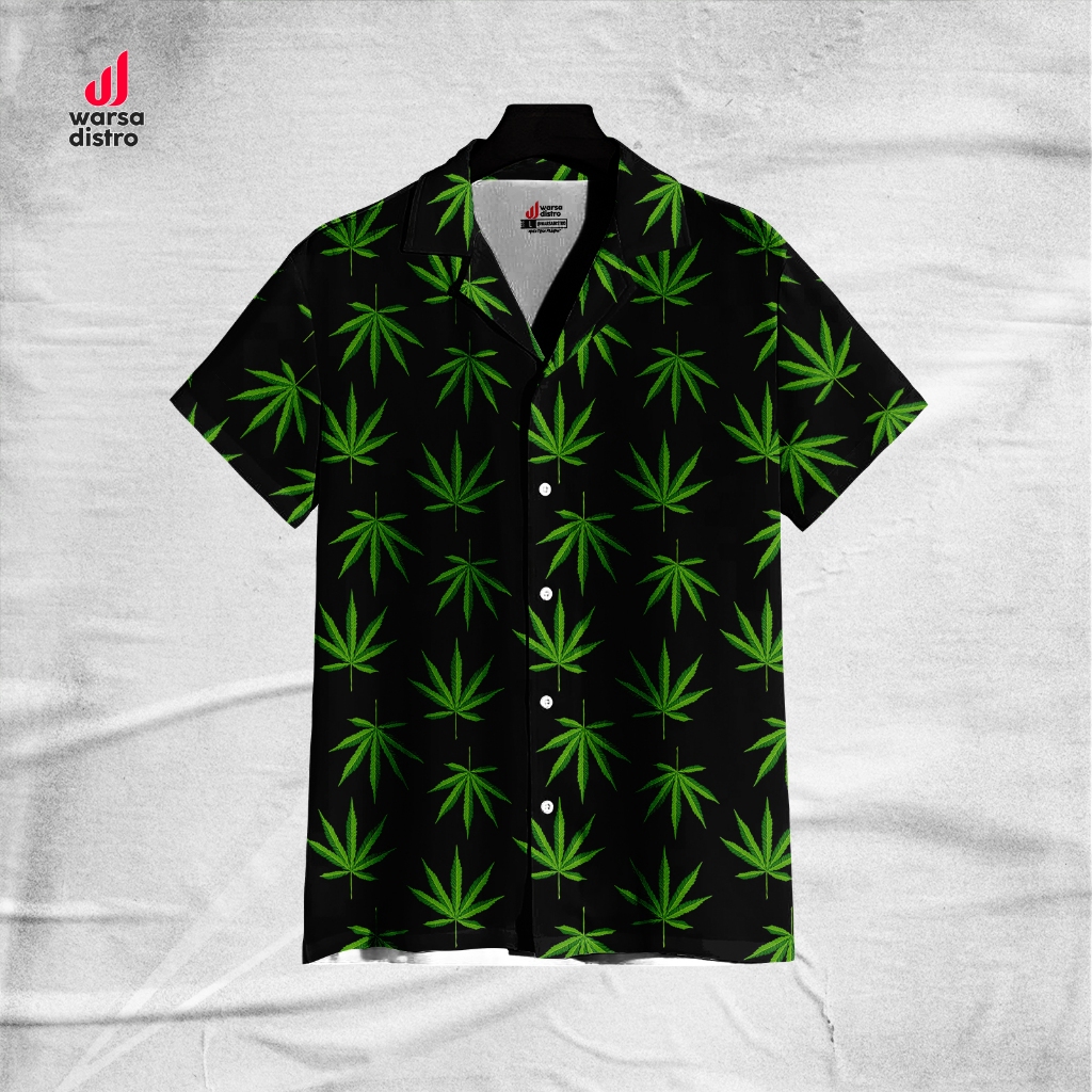 KEMEJA WARSA - Bob Marley Edisi Pendek Regular Pria Dewasa