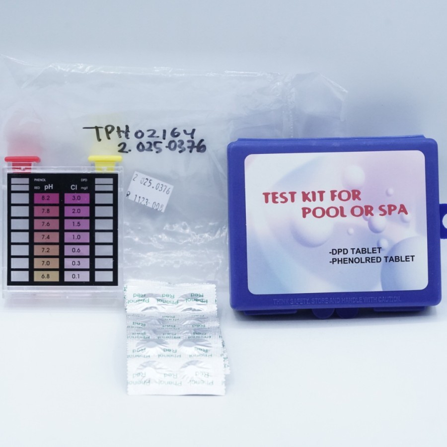 Test Kit Kolam Renang Pool Spa Cleaning Water Test Kits