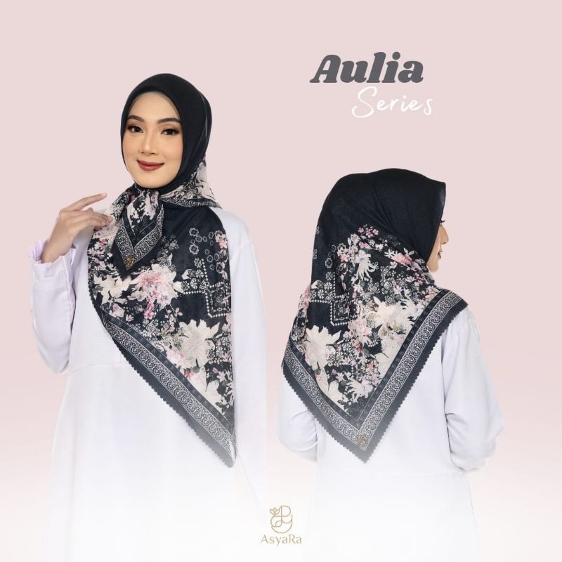AsyaRa Aulia Scarf - Hijab Printing Motif Segi Empat