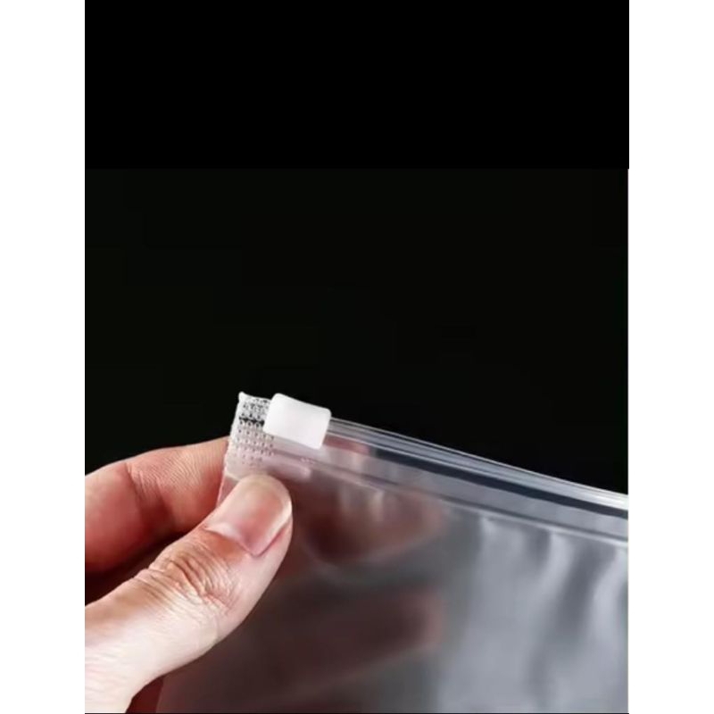 

Plastik zipper - plastik retsleting Landscape Bening isi 100 lembar