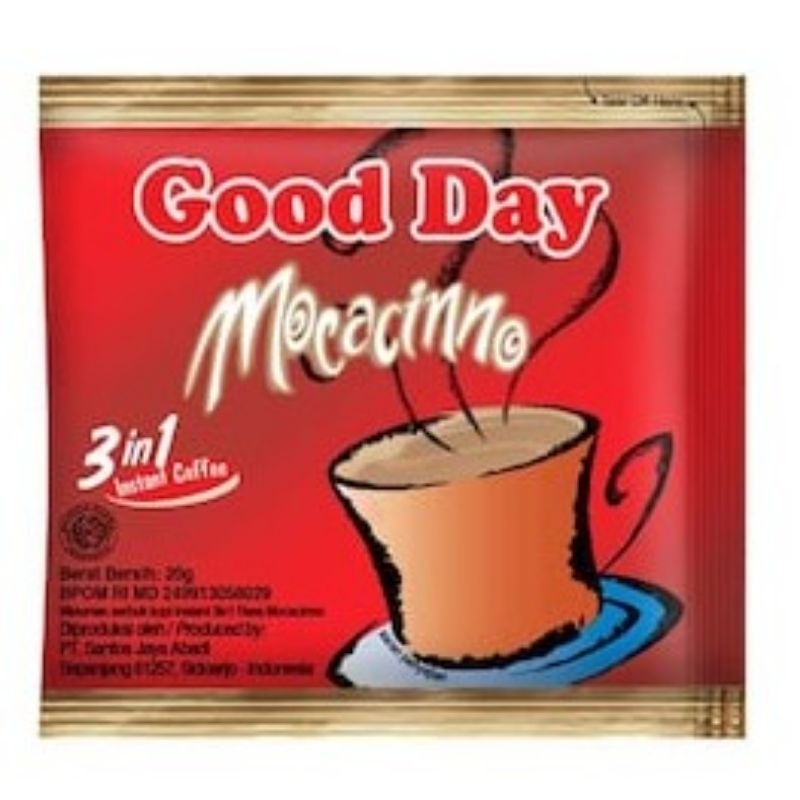 

Good Day kopi instan 20 gram (10pcs/renceng)