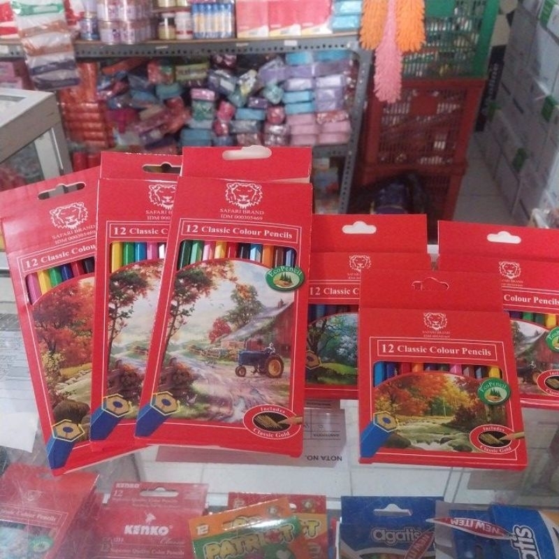 

PULAS / PENCIL WARNA SAFARI