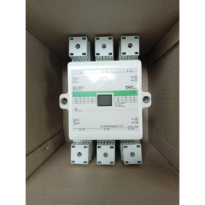 Contactor FUJI SC-E7 220V AC/DC FUJI ELECTRIC