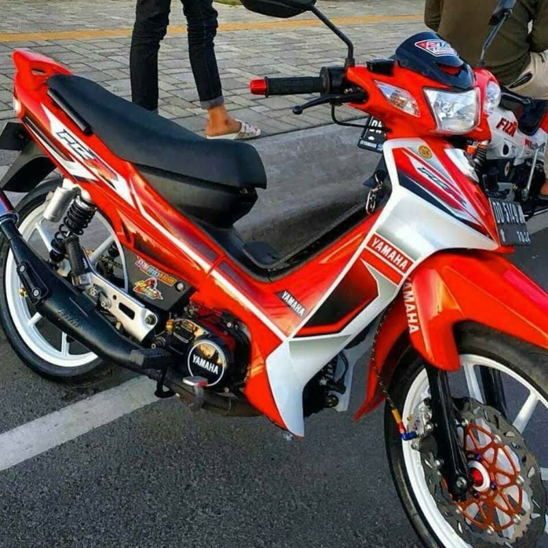 STRIPING FIZ R CUSTOME ORANGE