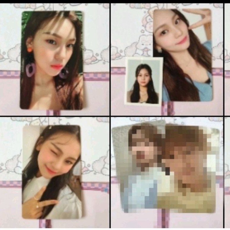OFFICIAL PHOTOCARD UMJI GFRIEND VIVIZ eunha sinb yuju sowon yerin pc