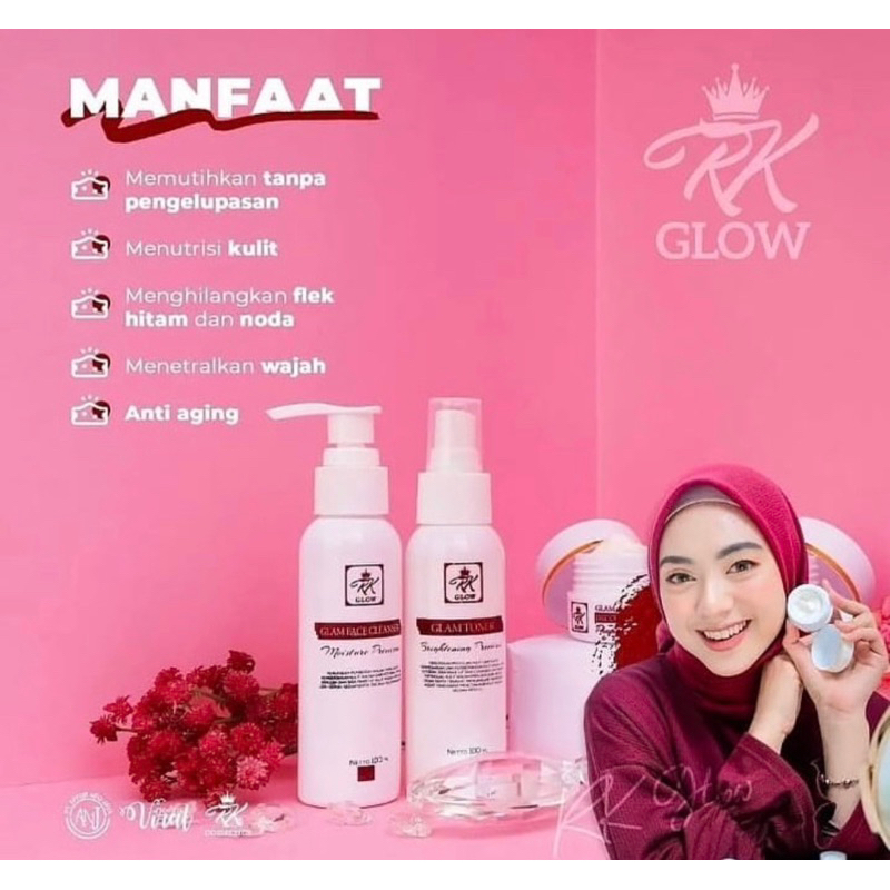 ORiIGINAL RK Glow By DWIAFFOR Glowing premium & Acne Series BPOM