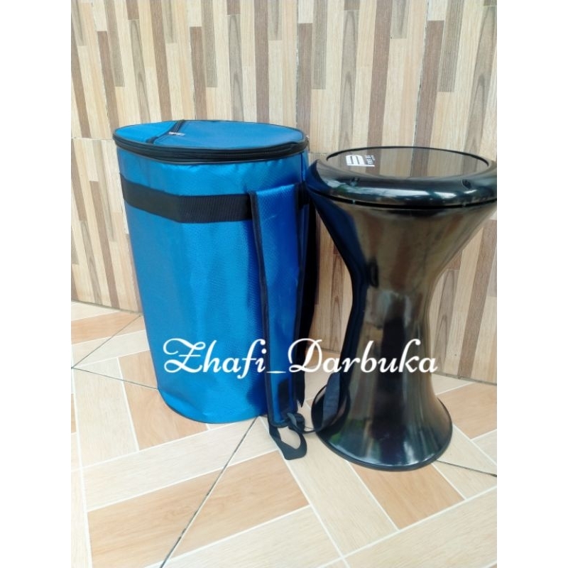 Darbuka 8 inch Warna Polos free kunci L