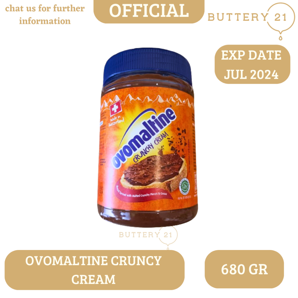 

OVOMALTINE CRUNCHY CREAM 680 GR/SELAI CRUNCHY 680 GR