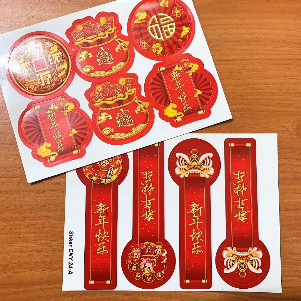 

Sticker Imlek / CNY Lembaran Berbagai Ukuran