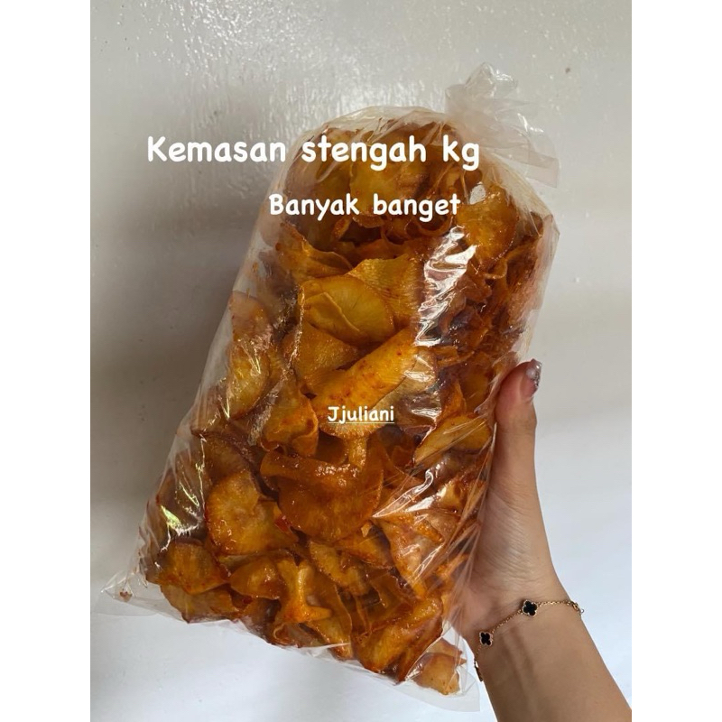 

kripik singkong pedas manis premium kalimantan