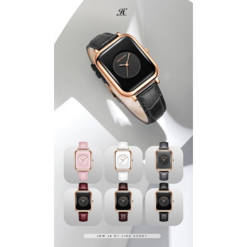 Jhw 19 - Jims Honey Jam Tangan Wanita Kotak