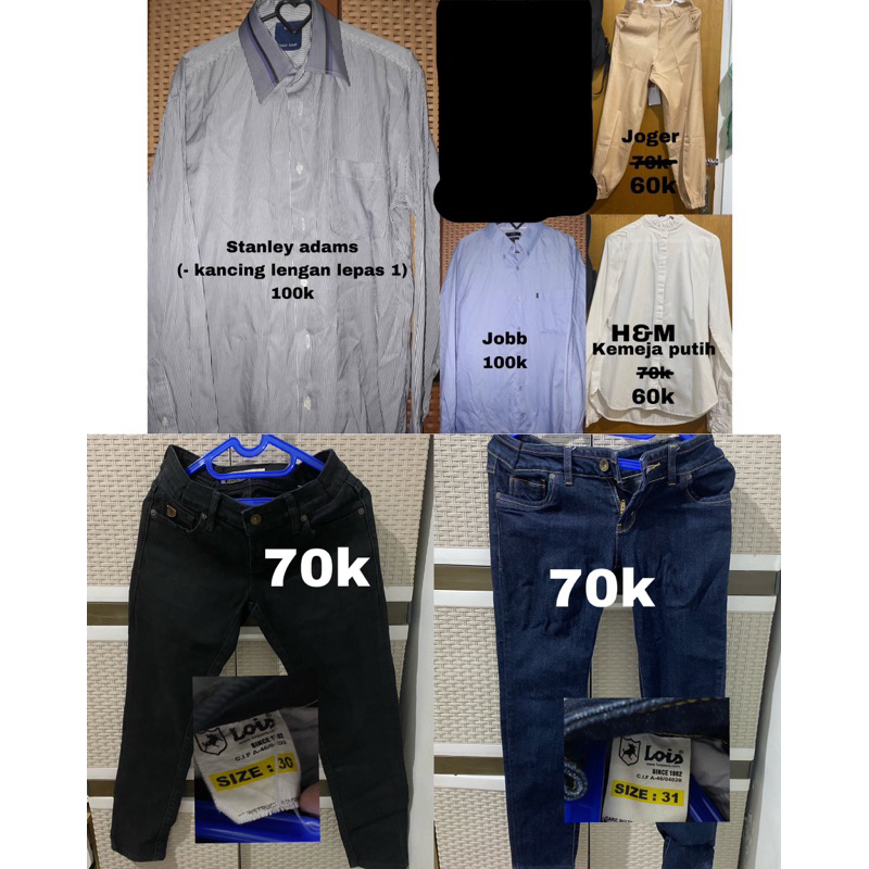 Kemeja jobb stanley adams