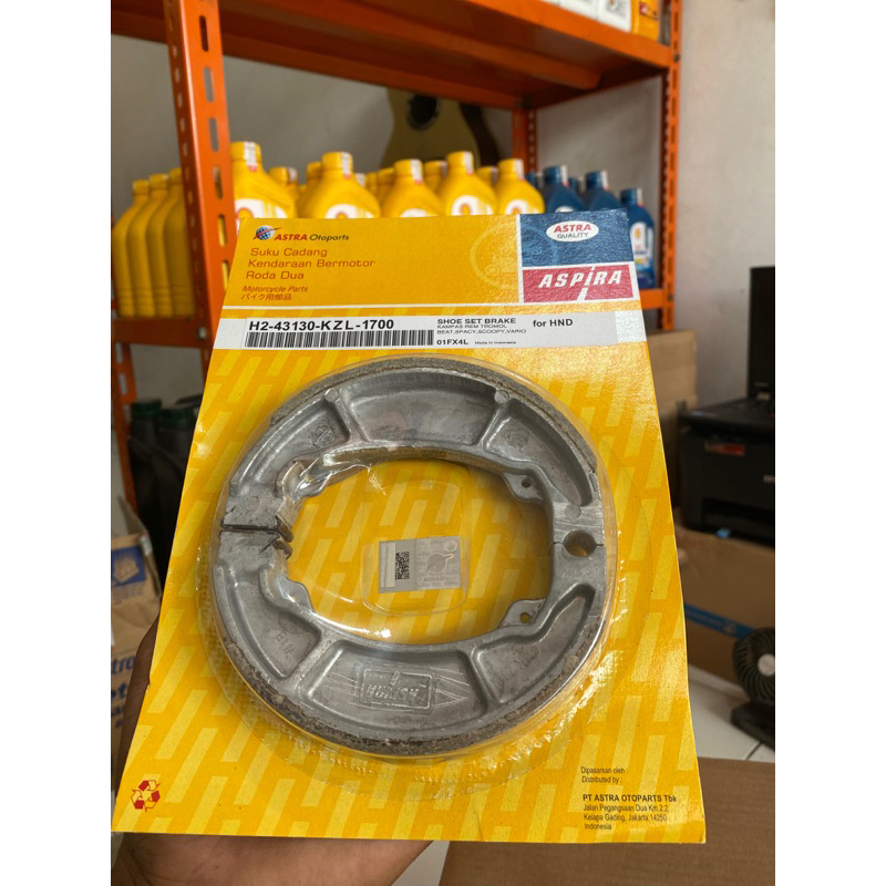 Kampas rem belakang Aspira beat vario scoopy spacy aspira