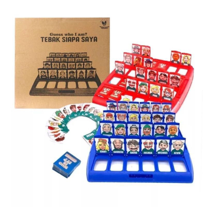 Mainan Anak TEBAK SIAPA SAYA - GUESS WHO I AM By HAHA Product