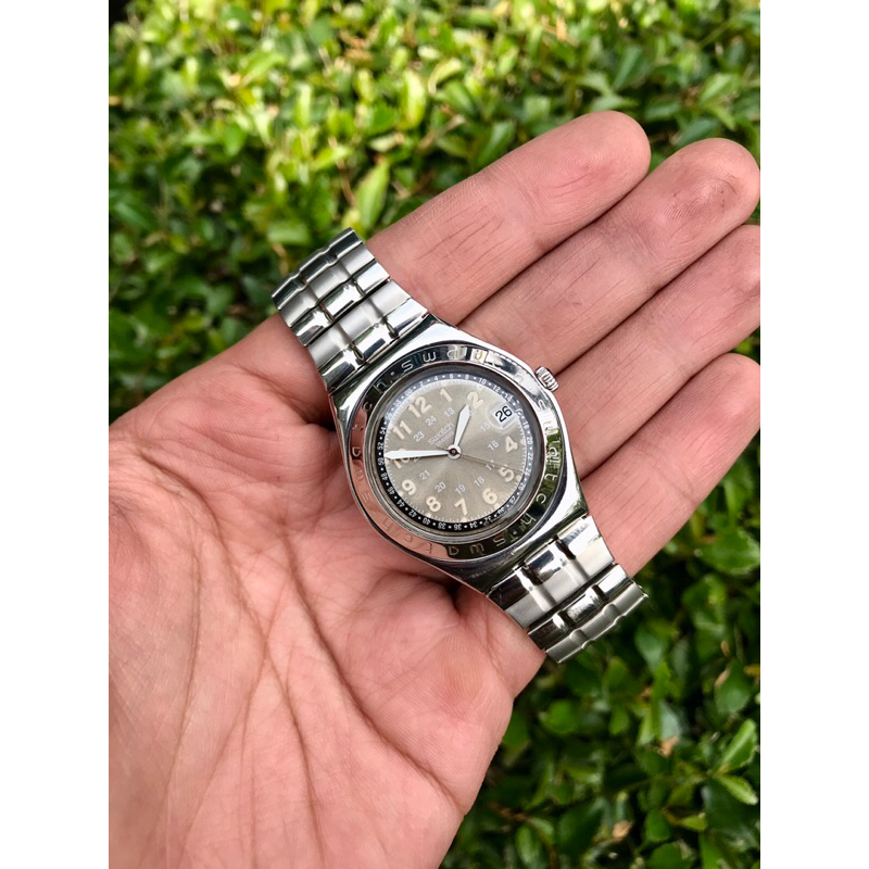 jam tangan swatch irony swatch irony full stainless bekas original swatch swiss made bekas original