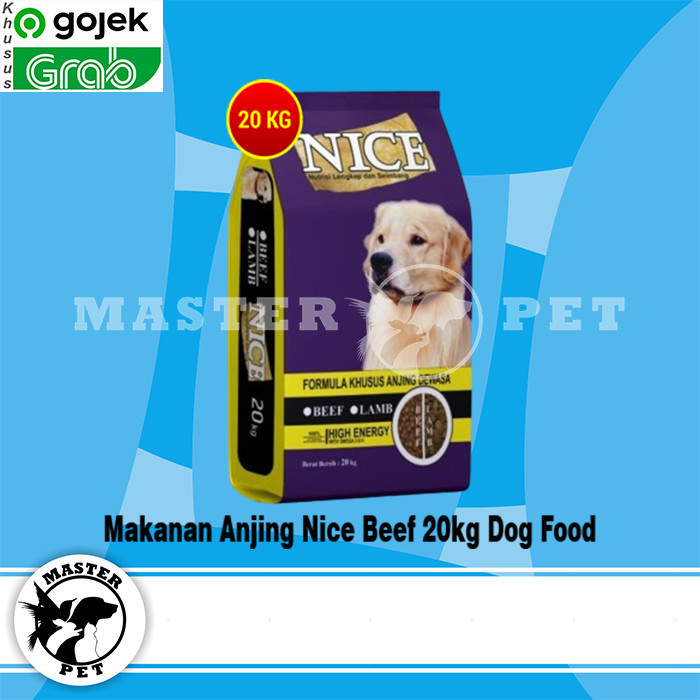 [GOSEND] Makanan Anjing Nice Dog Lamb 20kg / NiceDog 20 kg / Dog Food