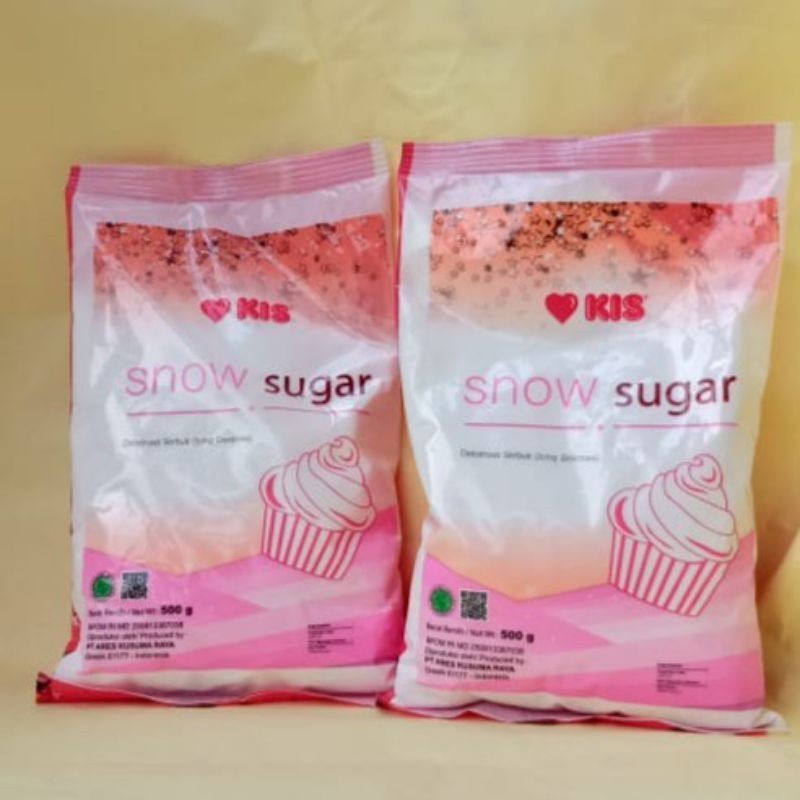 

Kis Snow Sugar Serbuk Icing Powder Halal 500g / 500 gram Bahan Tambahan Pangan Gula Putih Halus Untuk Makanan Penutup Donat Kue Donut Cake Topping Dessert Mix Ready New Pekanbaru Riau Indonesia Gratis Free Bebas Ongkir Ojek Gosend Grab COD Bayar Ditempat