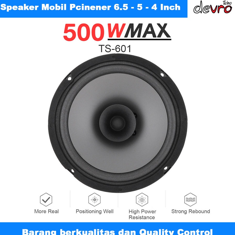 Speaker Mobil HiFi 4 Inch 3W  5 Inch 4W  65 Inch 5W 1pcs  Speaker Audio Mobil  Pcinener TS51