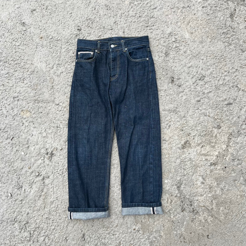 Uniform Bridge Indigo Selvedge Denim Pants