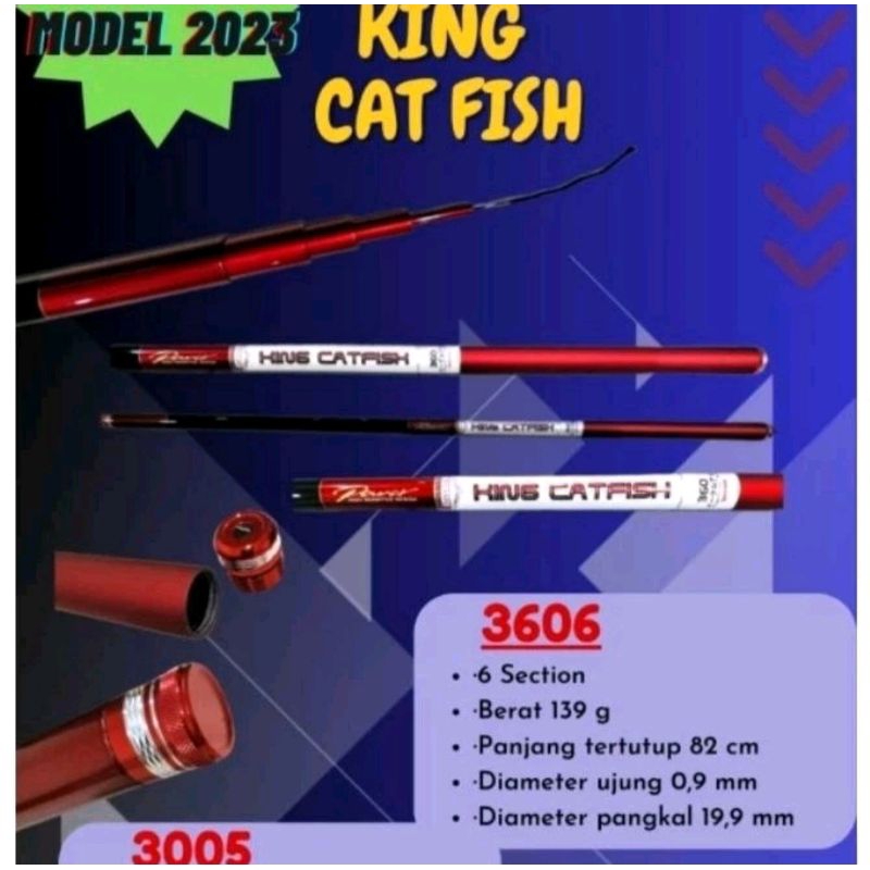 JORAN TEGEK IGURUAI KING CAT FISH 300/360 .... CARBON