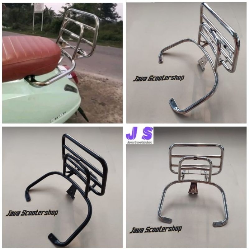 Backrack untuk motor listrik Smooth Zuzu / Aksesoris motor listrik