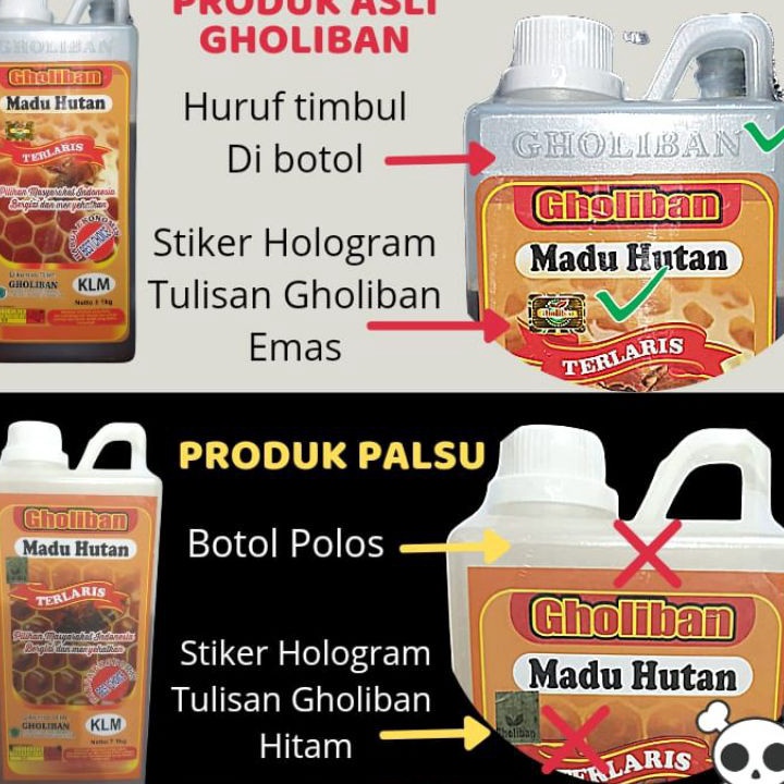 

Dijual Murah MADU HUTAN GHOLIBAN 1KG ORIGINAL MURAH Embos Hologram