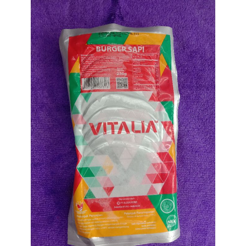 

Vitalia Beef Burger