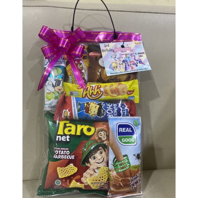 

BEST SELLER PAKET BINGKISAN SNACK ULTAH ULANG TAHUN ANAK MURAH PREMIUM