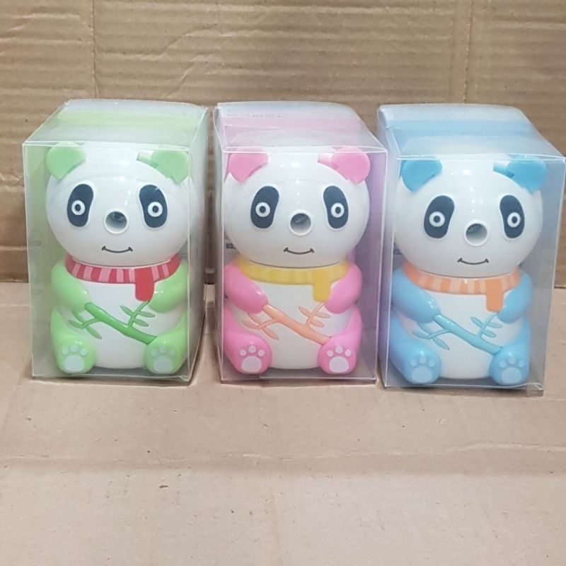

Serutan Meja Putar / Rautan Pensil Meja Motif Panda