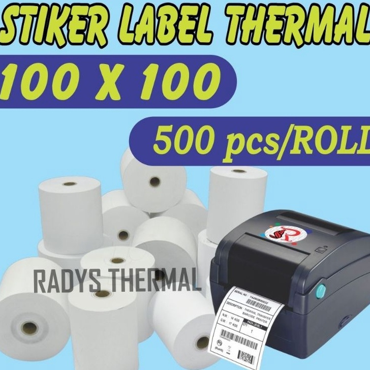

Stock Banyak LABEL STIKER THERMAL 1X1MM ISI 5ROLL BARCODE 1X1 Buruan Beli