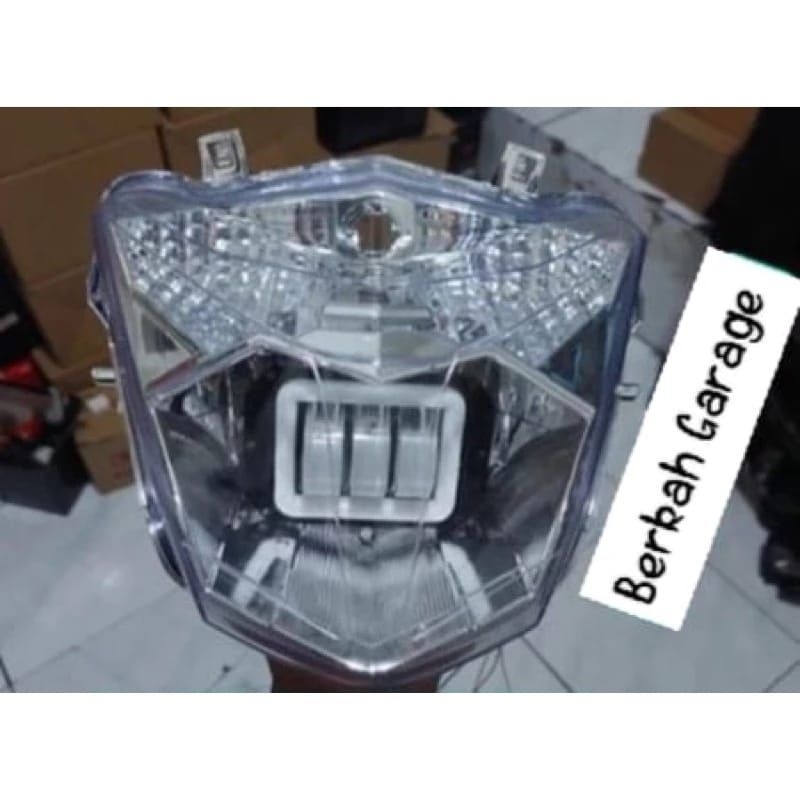 Reflektor Batok lampu depan BEAT ESP plus Daymaker 3mata
