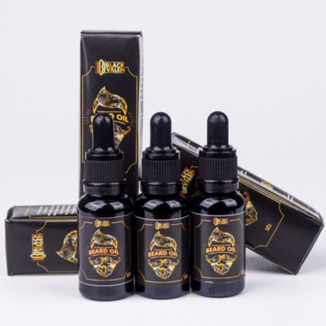 Penumbuh Kumis dan Jenggot Beard Oil Black Valen Penumbuh Brewok Alami dan Ampuh, Penumbuh Jambang