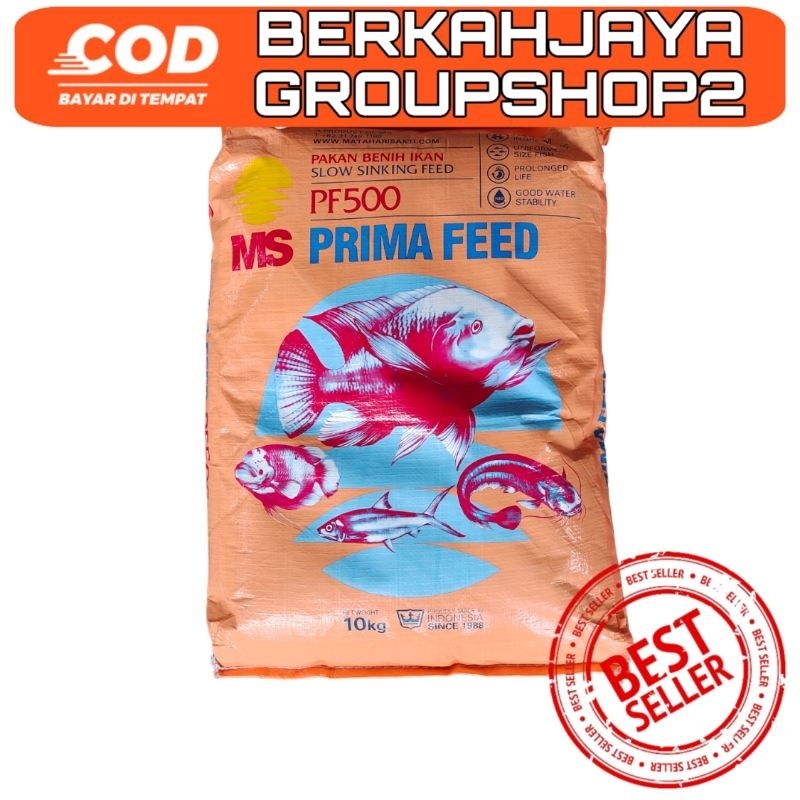 pakan ikan pelet pf500 benih ikan hias cupang molly platy lele