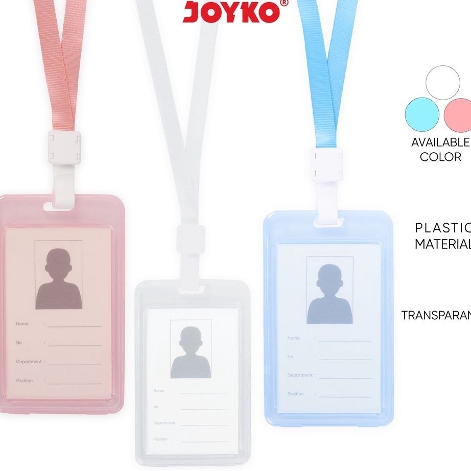 

Ready Name Tag Tanda Pengenal Gantungan Kartu Nama Joyko NT7577