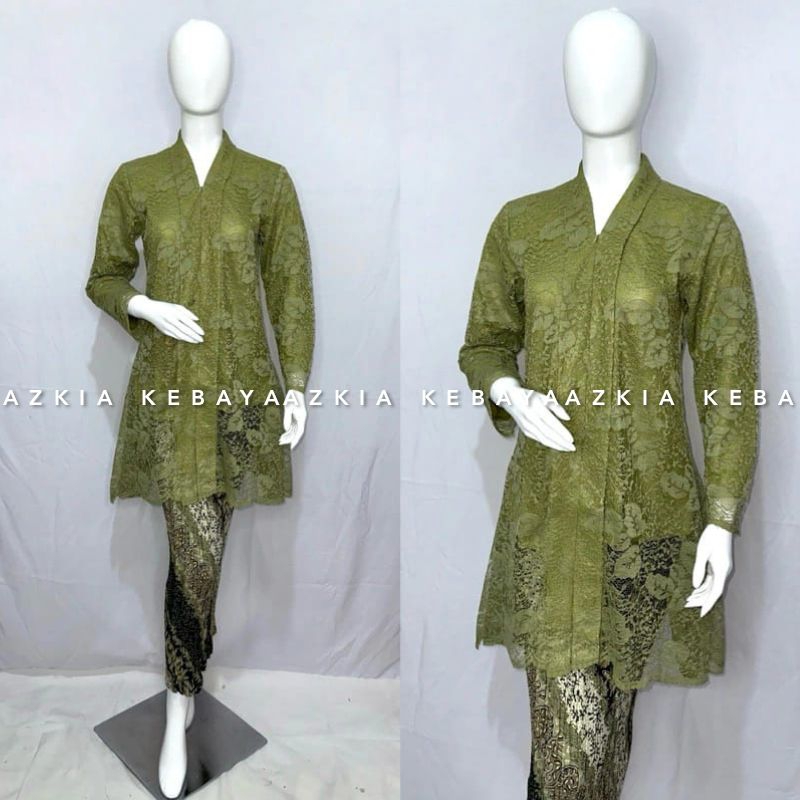 Kebaya Tunik Brokat - Kebaya Modern - Kebaya Wisuda - Kebaya Pesta - Kebaya Busui - Tunik Brokat - S