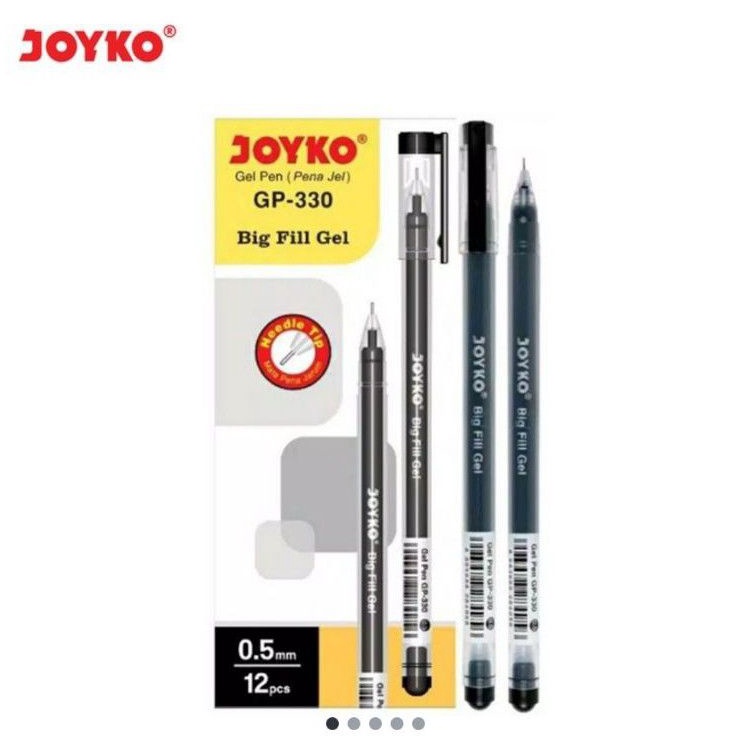 

Terkini Pulpen Joyko Gp 33 B Gell 1pak12pcs