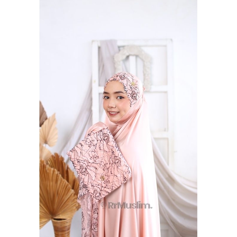 Rr Muslim MUKENA ARMANI SILK RENDA MUKENA DAGU MUKENA POTONGAN MUKENA IDUL FITRI MUKENA LEBARAN MUKE