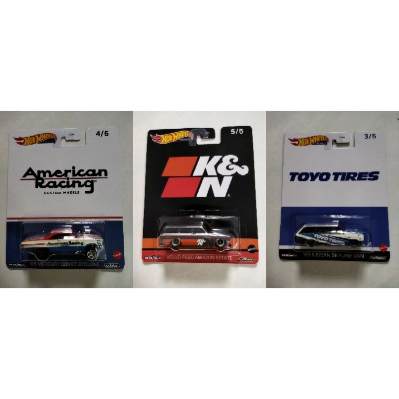 hotwheels set 3 premium nissan volvo real riders