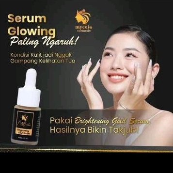 Mycela Brightening serum + Mycela Sabun Collage