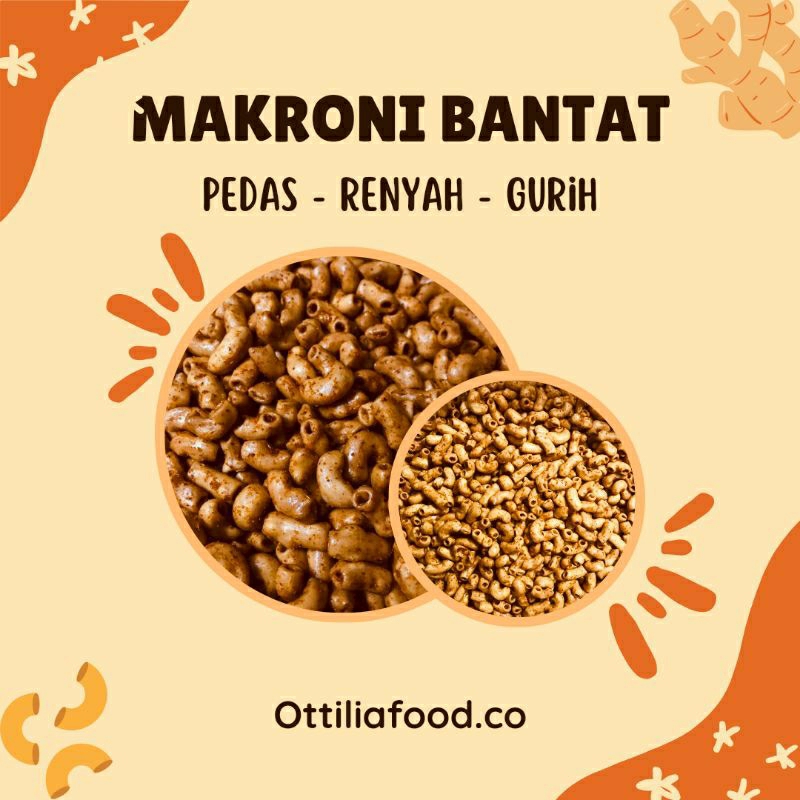 

Makroni Bantat Renyah - Pedas 100gr