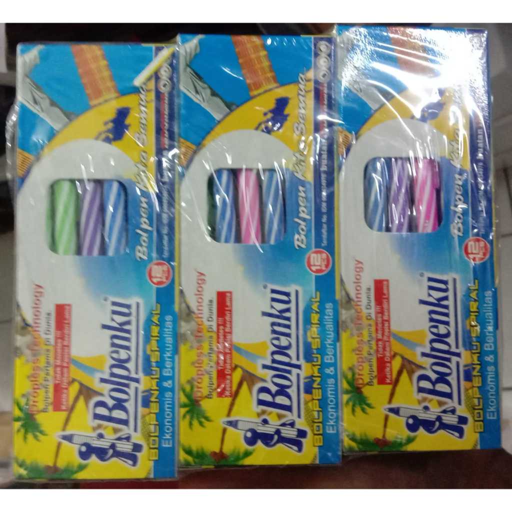 

Pulpen Bolpenku 1 Pak isi 12 / Pen Murah isi 12 / Pen Lilin
