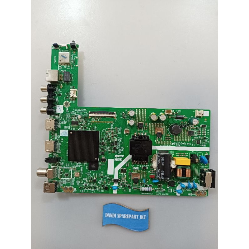 MB led tv coocaa 32s3u - mainboard tv - modul - mesin tv led