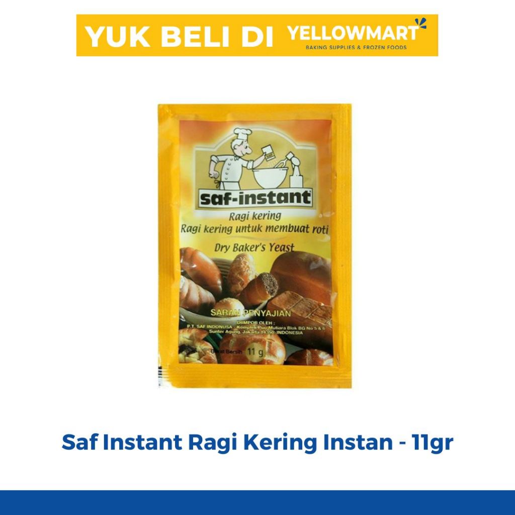 

Saf Instant Ragi kering instan - 11gr