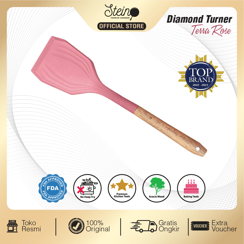 STEIN Diamond Turner (Spatula Masak Silkon)