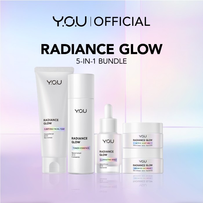 "RAYA" YOU Radiance Glow Series Facial Wash | Toner | Serum | Day & Night Cream