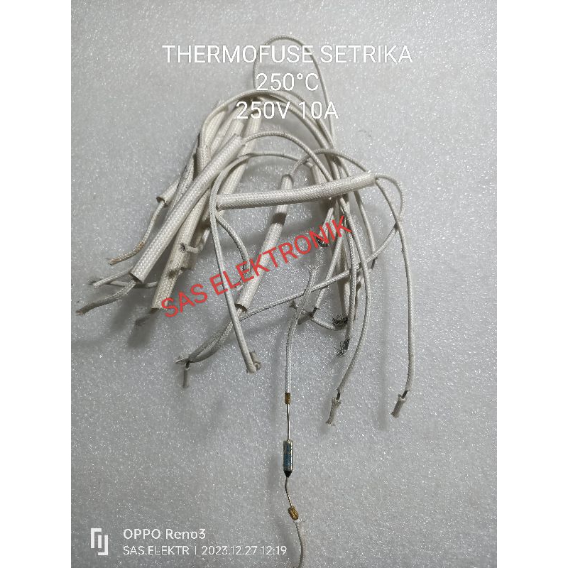 THERMOFUSE THERMO FUSE FUSE SETERIKA SETRIKA 250°C 250V 10A 250 V/10 A