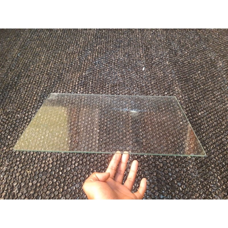 RAK KACA RAK TATAKAN TENGAH KULKAS POLYTRON 1 PINTU DAN 2 PINTU BEKAS