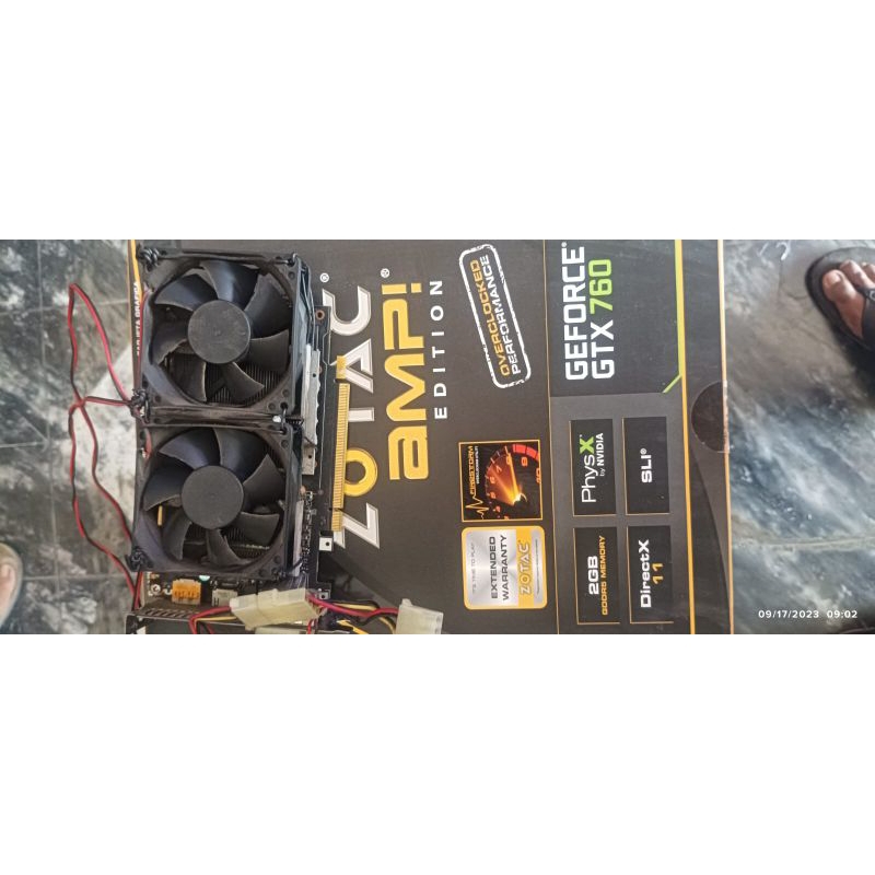vga Nvidia Zotac gtx760 2gb gddr5
